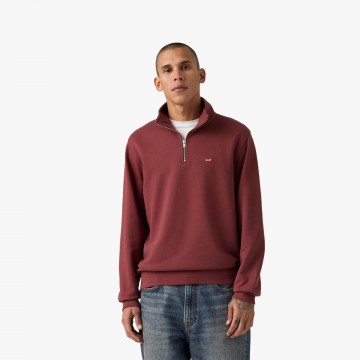 Levis Original Housemark Quarter Zip Pullover