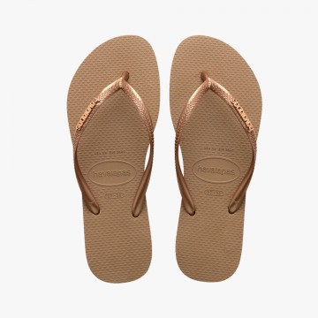 Havaianas Slim Logo Metallic W